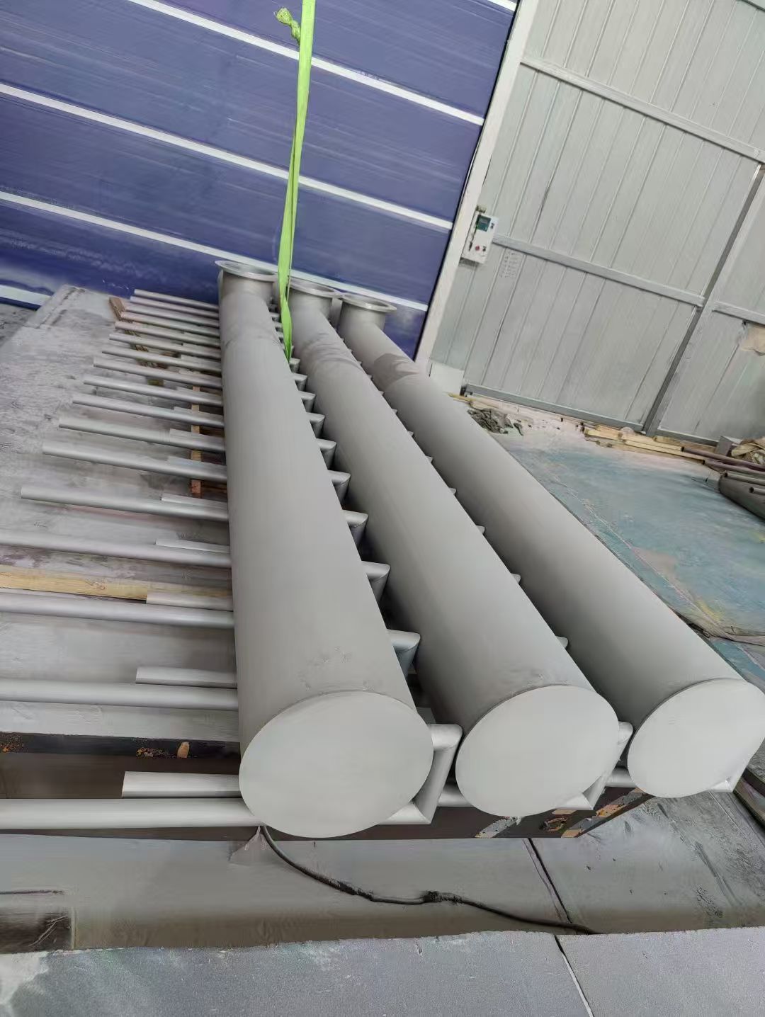 反硝化池J型布气管